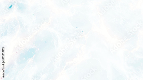 Blue marble texture background. Abstract watercolor or alcohol ink art blue white background with crackers. Pastel blue marble background