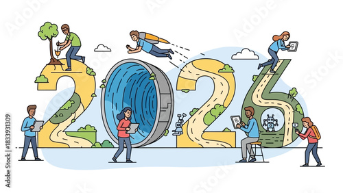 Whisking Towards 2026 Teams Innovating, Collaborating, and Strategizing for Future Success and Development