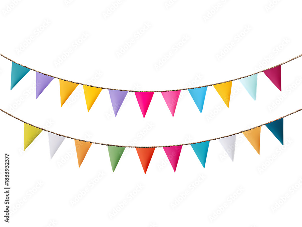 Obraz premium Festival Flag Bunting 