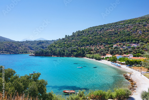 Fototapeta Naklejka Na Ścianę i Meble -  Kerveli beach in Samos, Greece
