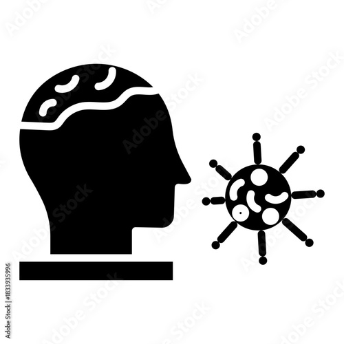 Infectious Mononucleosis Test Vector Icon