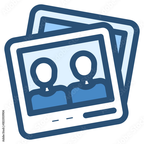 couple on photograph icon