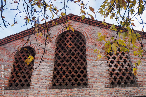Farmhouse Po Valley view detail interior old Italy hay