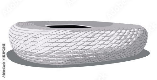 icon sport arena template vector