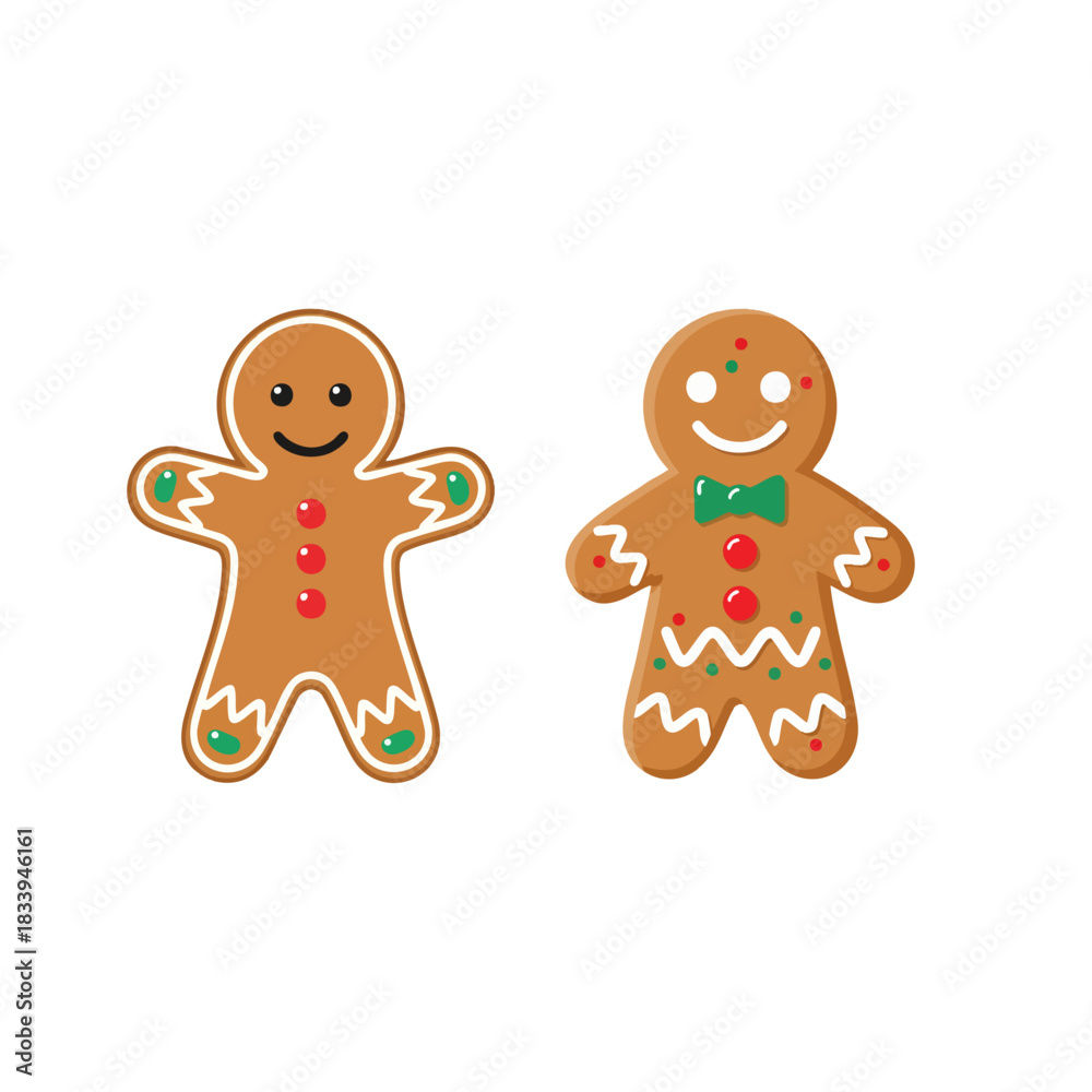 Fototapeta premium Gingerbread Cookie Man