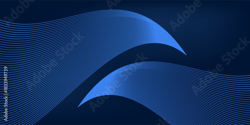 blue background metal pattern line style