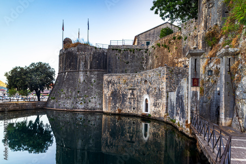 The Gurdić Gate. The southern entrance to Kotor's Old Town in the city of Kotor. Montenegro.