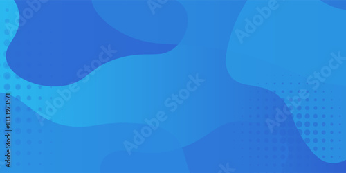 Liquid color background design. Fluid gradient composition.  Blue elements with fluid gradient. Creative illustration for poster, web, landing, page, cover, ad, greeting, card, promotion. Eps10 vector