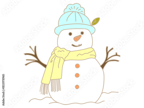 雪　枝　イラスト　素材