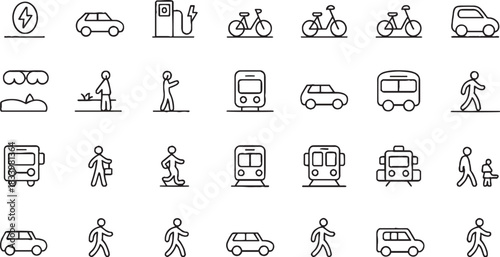 Abstract geometric composition with vibrant color palette and clean lines suitable for modern design projects