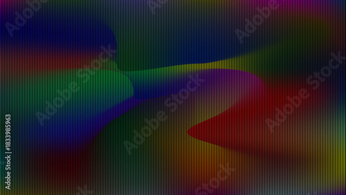 Vibrant vertical stripe lines background with colorful gradient