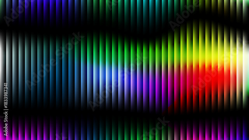 Vertical spectrum light stripes abstract colorful background.