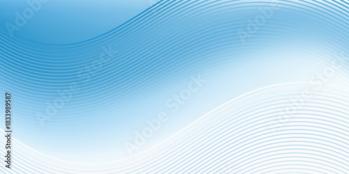 Aesthetic clear blue sky set. Summer season blue pastel colored vertical line vector banner. abstract vector ilustration. eps 10