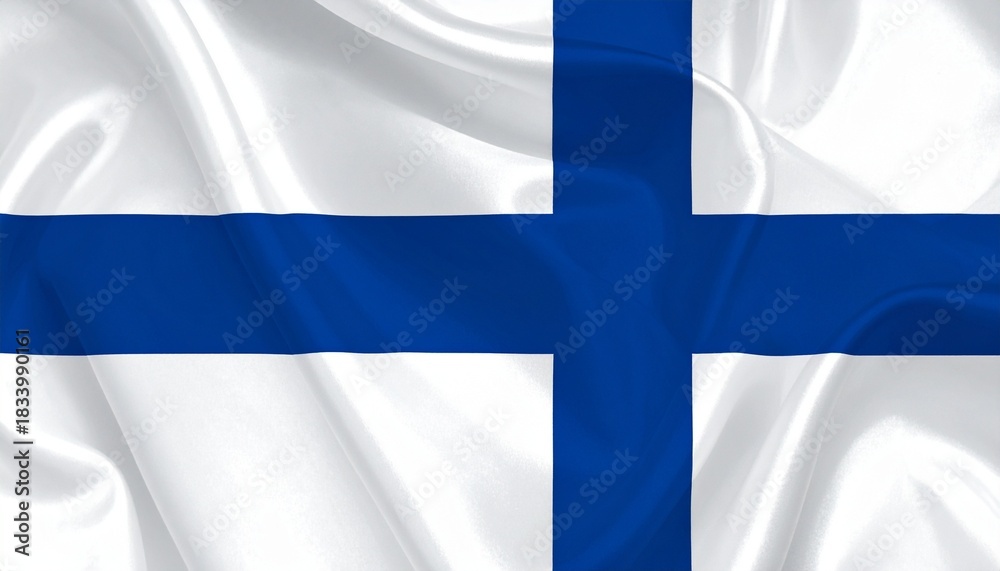 Obraz premium Flag of Finland