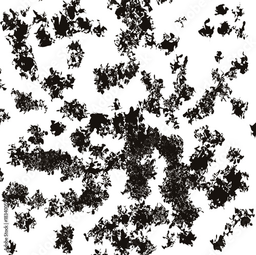 The noisy texture consists of dirty spots of varying sizes.