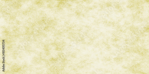 Aged, vintage parchment paper texture with a dirty brown grunge surface for an antique design background. Seamless blurry ancient creative and decorative grunge green texture background. beige, yellow