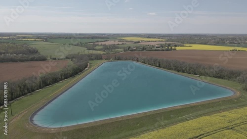 Réserve d'eau - Drone