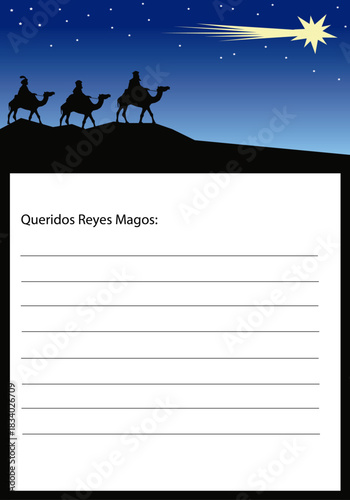 Carta de los Reyes Magos