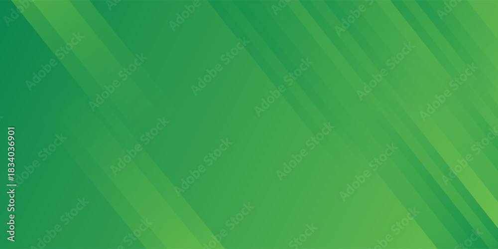 Fototapeta premium Green abstract background with geometric shapes gradient color for presentation design. Suit for business, corporate, institution, conference, party, festive, seminar, and talks.