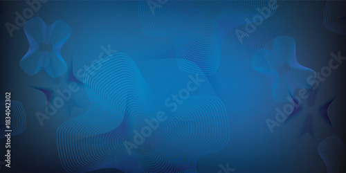 Abstract dark blue background with a soft mottled watercolor texture and a dark vignette border.