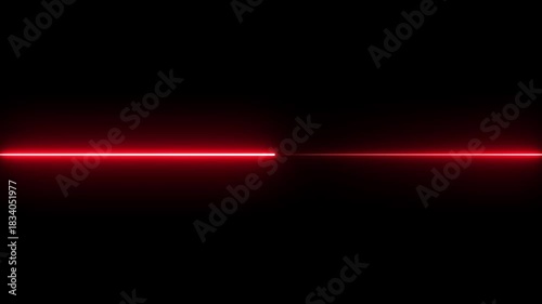 Wallpaper Mural Glowing neon light geometric line loop animation. Futuristic digital background in 4K. Torontodigital.ca