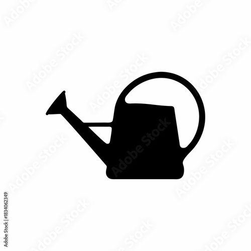 Gardening Watering Can Silhouette Icon