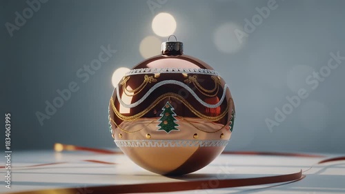 Elegant Christmas Bauble Decoration