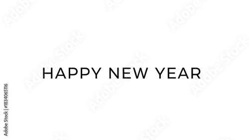 Happy New Year wishes for a joyous and prosperous beginning to the upcoming year.