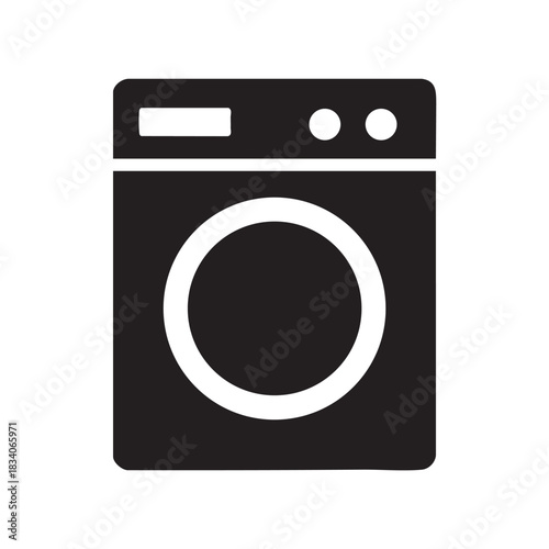 Front load washing machine for household clothing equipment domestic appliance and modern laundry