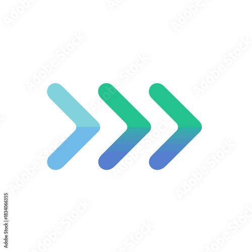 Minimalist icon for AB testing with two split variants