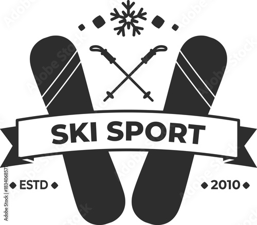 Ski Badge Logo