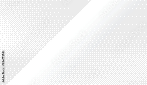 Abstract Dots, White and Gray Squares, Diagonal Separation, Background Image, for Designs A clean and minimalist dotted background is perfect for website or graphic design needs