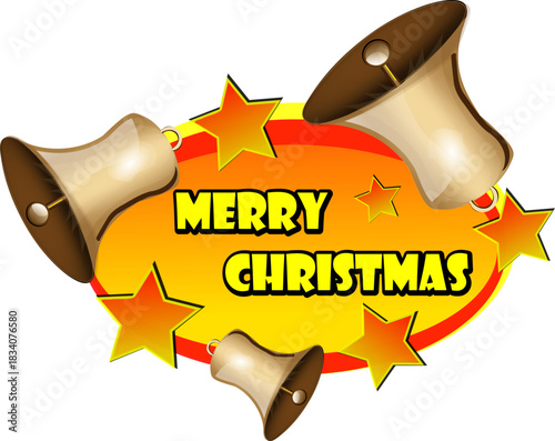 Merry Christmas Vector Art Illustration