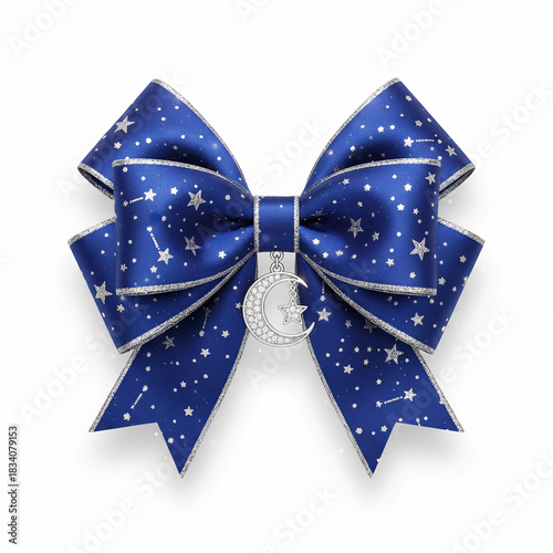 Lunar Silk Bow image white background.