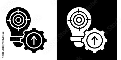 Future Focus Icon Set White Style Collection