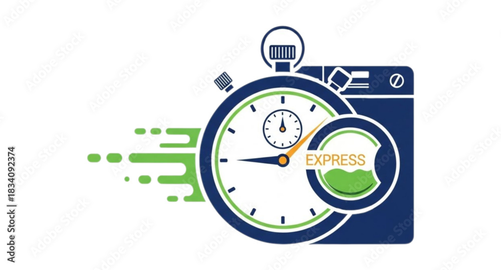 Obraz premium Laundry express 