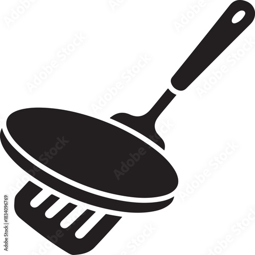 Pancake Flipping Utensil Icon