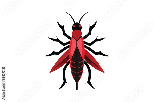 insect vector, icon vector illustration, insect silhouette of a insect isolated on a white background, eps, png, svg,  vector,