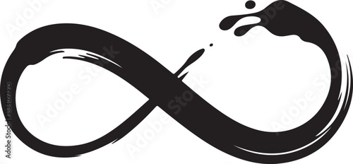 Fluid Infinity Ink Illustration
