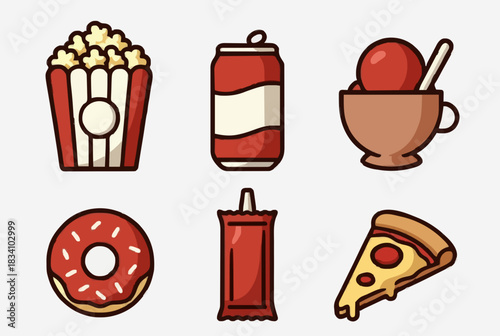 Cartoon snacks compilation for fun eating and party time