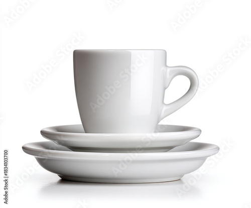 Espresso cup isolated on white