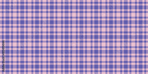 Curve fabric check plaid, vertical texture textile seamless. Diagonal background pattern tartan vector in light and indigo colors.