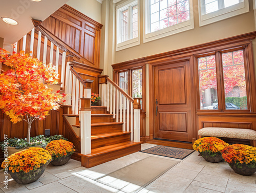 Home entrance interior foyer