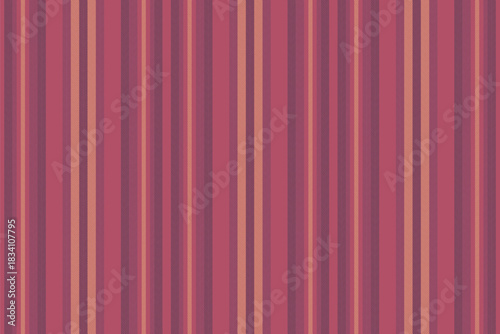 Cire background seamless fabric, rose vertical pattern texture. Party textile lines stripe vector in red and pink colors.