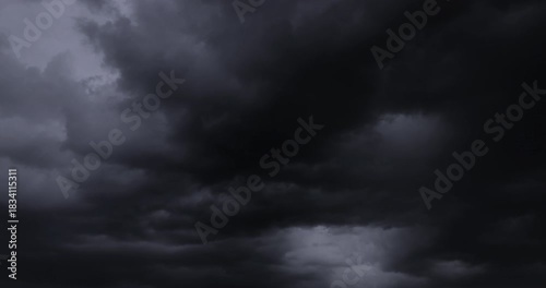 Nature Environment Dark huge cloud sky black stormy cloud motion big stormy rain day thunderstorm clouds dancing panorama horizon Time lapse blue cloud moving oxygen Storm giant moving fast movie time