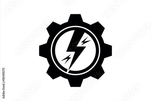 Electrical Engineering Cog Icon