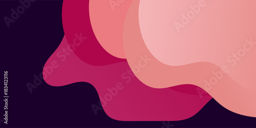 wave colorful abstract background. modern trendy design in vector EPS 10