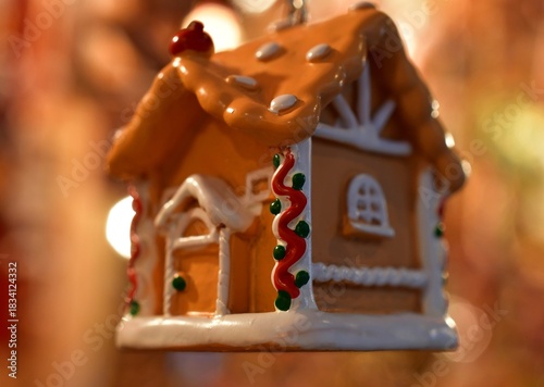 Weihnachtsschmuck am Christkindlesmarkt in Nürnberg 
