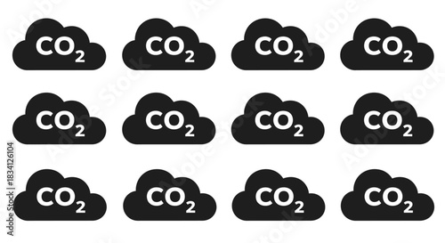 Carbon dioxide emissions co pollution climate change greenhouse gas