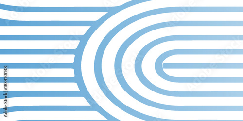 Abstract Blue Pattern of Intertwined Lines and Curves for Modern Background Design and Texture.vector illustration